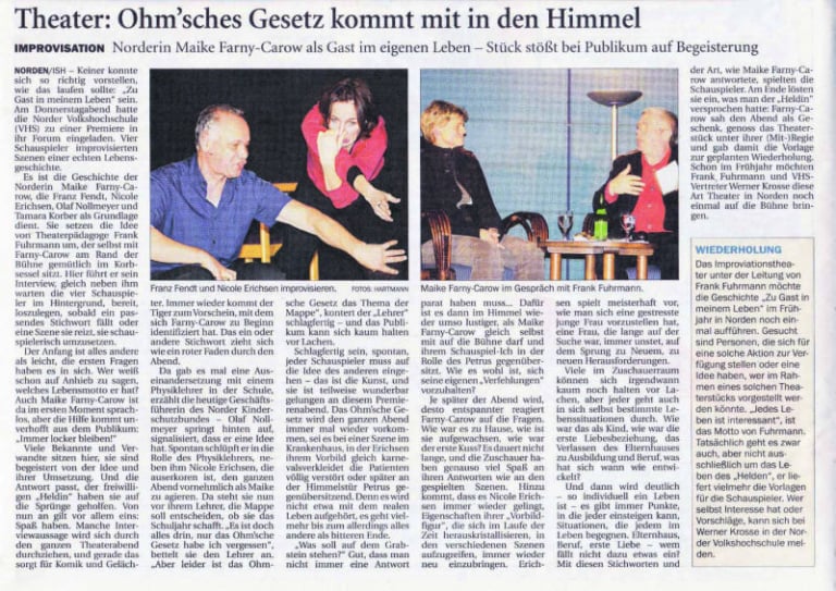 Zu Gast in meinem Leben